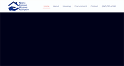 Desktop Screenshot of northchicagohousing.org